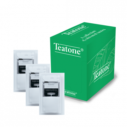 Черный чай Teatone «Индийский» в пакетиках (150х4 г) - интернет-магазин КленМаркет.ру