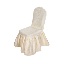 Чехол на стул «Юбка в складку на планке» - интернет-магазин КленМаркет.ру