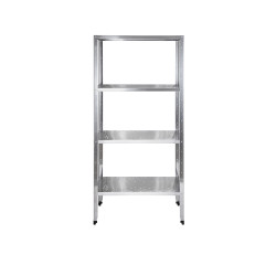 Стеллаж кухонный с перфорированными полками Luxstahl СРП-1800*1700*400 - интернет-магазин КленМаркет.ру