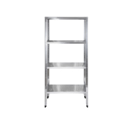 Стеллаж кухонный с перфорированными полками Luxstahl СРП-1800*1300*400