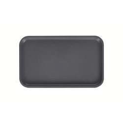 Поднос столовый 530х330 мм серый - интернет-магазин КленМаркет.ру