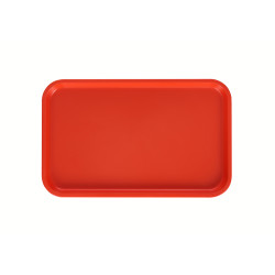 Поднос столовый 530х330 мм оранжевый - интернет-магазин КленМаркет.ру