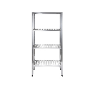 Стеллаж кухонный с решетчатыми полками Luxstahl СРРП-1800*1100*600