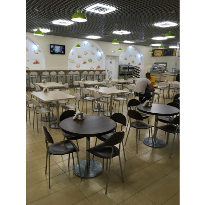 Стул барный «Мадрид» с жестким сиденьем (окрашенный каркас) - интернет-магазин КленМаркет.ру