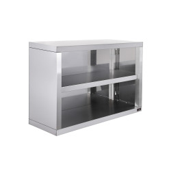 Полка-шкаф настенная Luxstahl ПНШО-600 открытая - интернет-магазин КленМаркет.ру