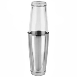 Шейкер Boston 0,8 л со стаканом [02030239, 93140] - интернет-магазин КленМаркет.ру