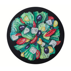 Доска меловая круглая «Цезарь» D = 300 мм, без рамы  - интернет-магазин КленМаркет.ру