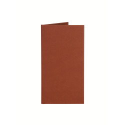 Папка-счет 220х120 мм Soft-touch, цвет: светло-коричневый - интернет-магазин КленМаркет.ру