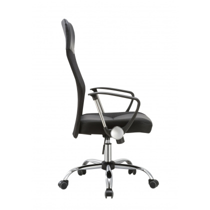 Офисное кресло «Benefit» с мягким сиденьем (хромированный каркас)  - интернет-магазин КленМаркет.ру