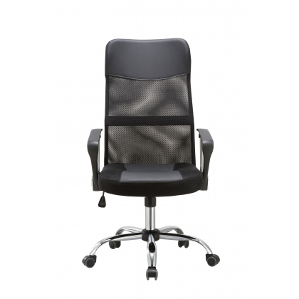 Офисное кресло «Benefit» с мягким сиденьем (хромированный каркас)  - интернет-магазин КленМаркет.ру