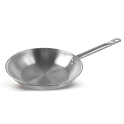 СКОВОРОДА d=260/50 нерж.тройное дно, ИНДУКЦИЯ, LUXSTAHL[C24131] - интернет-магазин КленМаркет.ру