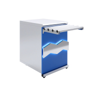 Прилавок нейтральный Luxstahl ПН-600 Premium