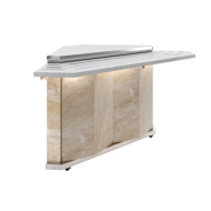 Модуль угловой наружный Luxstahl УН-90 (БЕЗ НАПРАВЛЯЮЩИХ) Premium