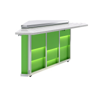 Модуль угловой наружный Luxstahl УН-90 (БЕЗ НАПРАВЛЯЮЩИХ) Premium