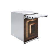 Прилавок нейтральный Luxstahl ПН-600 Premium