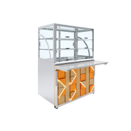 Прилавок холодильный Luxstahl ПХК (С)-1200 Premium