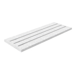 Столешница из искусственного камня (LG Hi-Macs серия S и G) под подносы для линии раздачи LUXSTAHL 1200 мм - интернет-магазин КленМаркет.ру