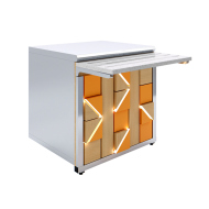 Прилавок нейтральный Luxstahl ПН-900 Premium