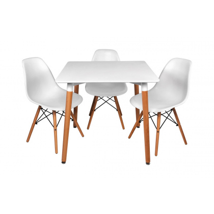 Обеденный комплект (1+3) стол + 3 стула - интернет-магазин КленМаркет.ру