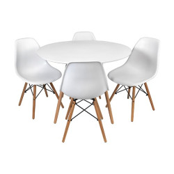 Обеденный комплект (1+4) стол + 4 стула - интернет-магазин КленМаркет.ру