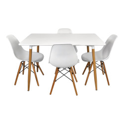 Обеденный комплект (1+4) стол + 4 стула - интернет-магазин КленМаркет.ру