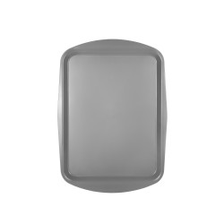 Поднос столовый 490х360 мм серый полипропилен особо прочный  - интернет-магазин КленМаркет.ру