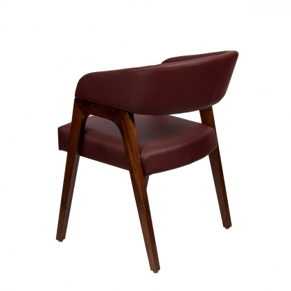 Кресло «Берни» с мягким сиденьем (деревянный каркас) - интернет-магазин КленМаркет.ру