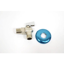 Кран угловой шаровый 1/2, 120000025356, Котлы пищеварочные КПЭМ. - интернет-магазин КленМаркет.ру