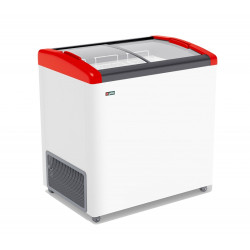 Ларь морозильный GELLAR FG 250 Е красный - интернет-магазин КленМаркет.ру