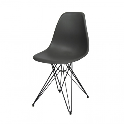 Стул пластиковый «Eames M» с жестким сиденьем (окрашенный каркас) - интернет-магазин КленМаркет.ру