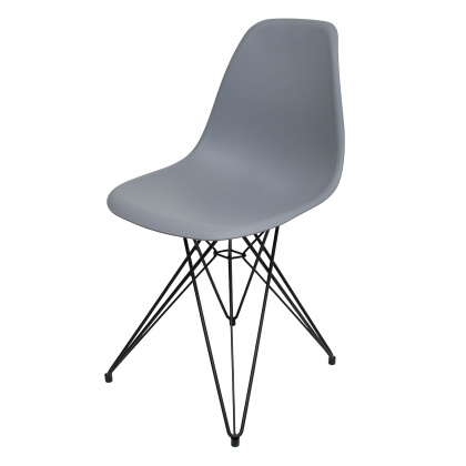 Стул пластиковый «Eames M» с жестким сиденьем (окрашенный каркас) - интернет-магазин КленМаркет.ру