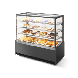 Витрина кондитерская VETE KUB LUX 130 [ВК201], NS-0.F1 (T7016M.VG033.B7016M) - интернет-магазин КленМаркет.ру