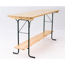 Стойка пивная складная (2200х700 мм, 1100 мм) - интернет-магазин КленМаркет.ру