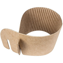 Гофроманжет для стаканов h55 мм 50 шт, крафт [158527] - интернет-магазин КленМаркет.ру