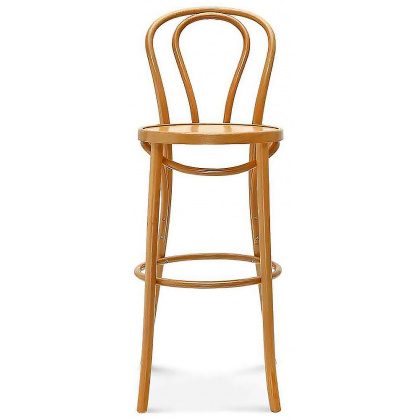 Барный стул «BST-18» с жестким сиденьем (деревянный каркас) - интернет-магазин КленМаркет.ру
