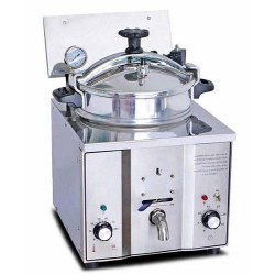 ФРИТЮРНИЦА HURAKAN  ПОД ДАВЛЕНИЕМ HKN-EPF16 - интернет-магазин КленМаркет.ру