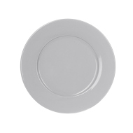 Тарелка мелкая «Corone» 230 мм серая [LQ-SK0046-431C]