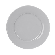 Тарелка мелкая «Corone» 250 мм серая [LQ-SK0047-431C]