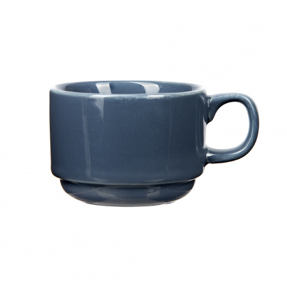 Чашка чайная «Corone» 220 мл синяя [LQ-SK0056-P014] - интернет-магазин КленМаркет.ру