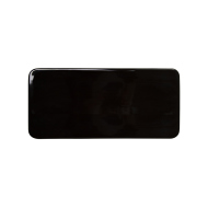 Блюдо прямоугольное плоское «Corone» 275х130 мм черное [LQ-SK0007-K]