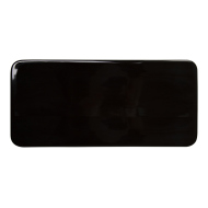 Блюдо прямоугольное «Corone» 360х165 мм плоское черное [LQ-SK0010-K]
