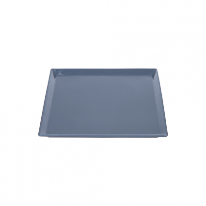 Тарелка квадратная «Corone» 200 мм синяя [LQ-SK0058-P014] - интернет-магазин КленМаркет.ру