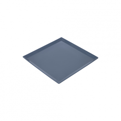 Тарелка квадратная «Corone» 200 мм синяя [LQ-SK0058-P014] - интернет-магазин КленМаркет.ру