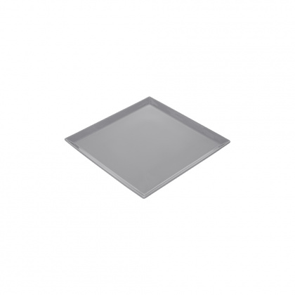 Тарелка квадратная «Corone» 169 мм серая [LQ-SK0061-431C] - интернет-магазин КленМаркет.ру
