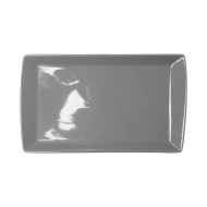 Блюдо прямоугольное «Corone» 300х172 мм серое [LQ-SK0032-431C]