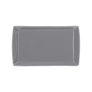 Блюдо прямоугольное «Corone»  352х230 мм серое [LQ-SK0033-431C]