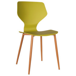 Стул пластиковый Ассорти (ножки стальные) - интернет-магазин КленМаркет.ру