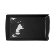 Блюдо прямоугольное «Corone» 300х172 мм черное [LQ-SK0032-K]