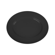 Блюдо овальное «Corone» 333х260 мм черное