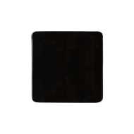 Блюдо квадратное «Corone» 255х255 мм черное [LQ-SK0011-K]